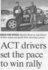 ACT Drivers set the pace to win rally